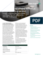 Wireline Services Catalog - (FTeX) Advanced Wireline Formation Pressure Testing Service