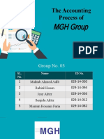 The Accounting Process of MGH Group