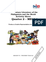 Quarter 2 - MELC 3: Activity Sheet