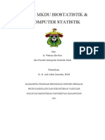 Tugas Mkdu Biostatistik & Komputer Statistik
