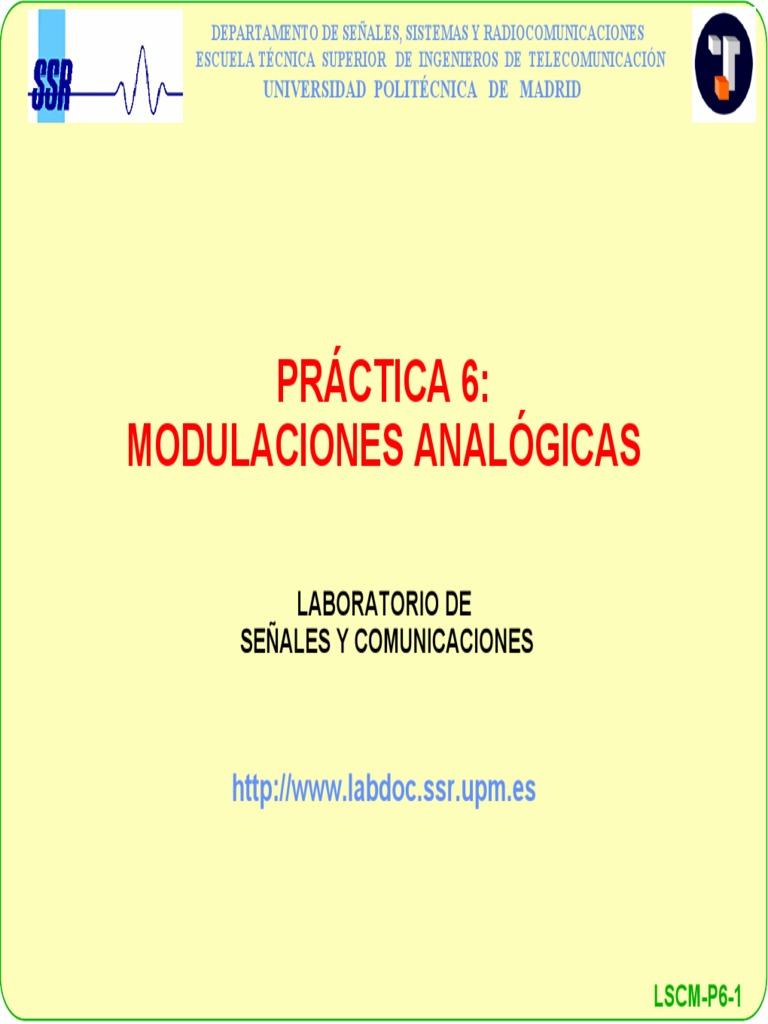 Introducción a Modulaciones Analógicas | PDF | Modulación de frecuencia ...