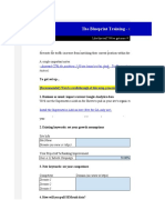 Blueprint - TEMPLATE - Traffic Projection Tool