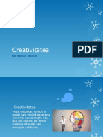 Creativitatea