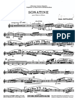 Dutilleux Sonatine Flute Partpdf Compress