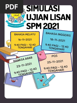 Simulasi Ujian Lisan Spm 2021 Pdf