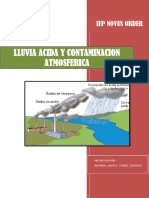 Experimento Lluvia Acida