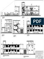 I.e.n° 1635 Planteamiento General Arquitectura Cortes y Elevaciones-A03