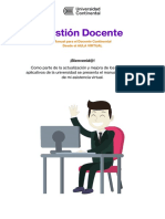 Manual de Gestión Docente - Marcación Virtual - Docente AULVIR