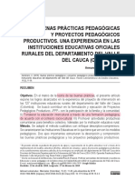 Buenas Prácticas Pedagógicas y Proyactos Pedagógicos Productivas...