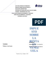 Trabajo Sobre Impuesto Sobre La Renta en Venezuela (Autoguardado)