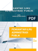 Pengantar Ilmu Adm Publik - UTS - SSW