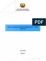 Plano Acelerado de Formação II Aprovado