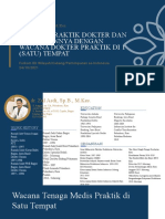 Realita Praktik Dan Wacana Praktik 1 Tempat - Dr. Zulasi SPB Mkes