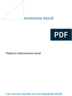 Heteronomía Moral