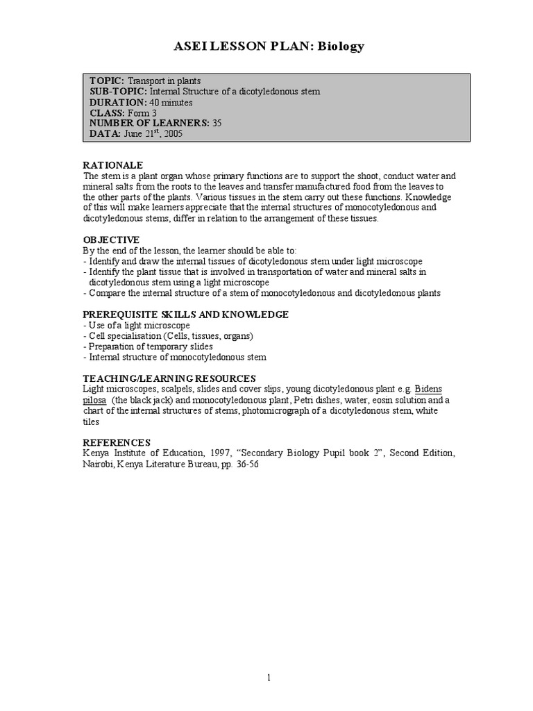 asei-lesson-plan-biology-pdf-plant-stem-leaf