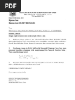 Contoh surat guna padang
