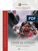 Defensoria Del Pueblo (2020) - Crisis de Estado