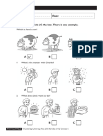 YLE Unit Test 6: Which Is Jane's Cow?