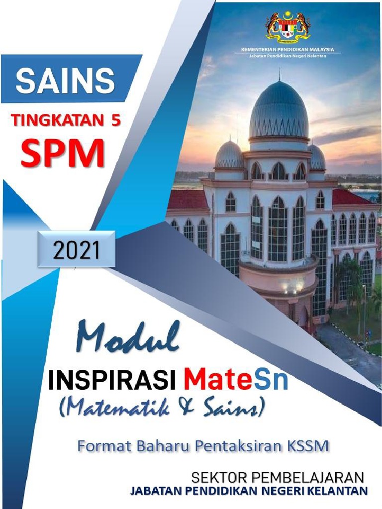 Jawapan Modul A Spm Sains Tingkatan 4