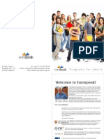 Eurospeak Brochure