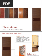 Types and Details of Panel Doors | PDF | Door | Building Materials