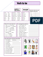 Write The Verb To Be and Change To Short Form.: Re-Arrange The Sentence