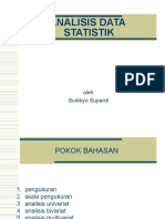 Analisis Data Statistik