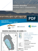 Modelo Inclusivo de Regeneración de Humedales Altoandinos - Simposio de Humedales Lima 2020