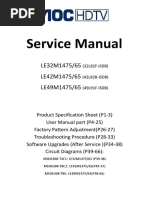 Service Manual: LE32M1475/65 LE42M1475/65 LE49M1475/65