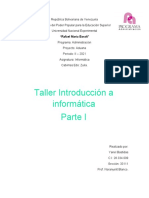 Taller I Parte Informatica