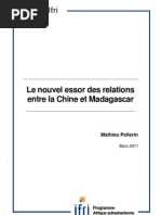 Le nouvel essor des relations entre la Chine et Madagascar
