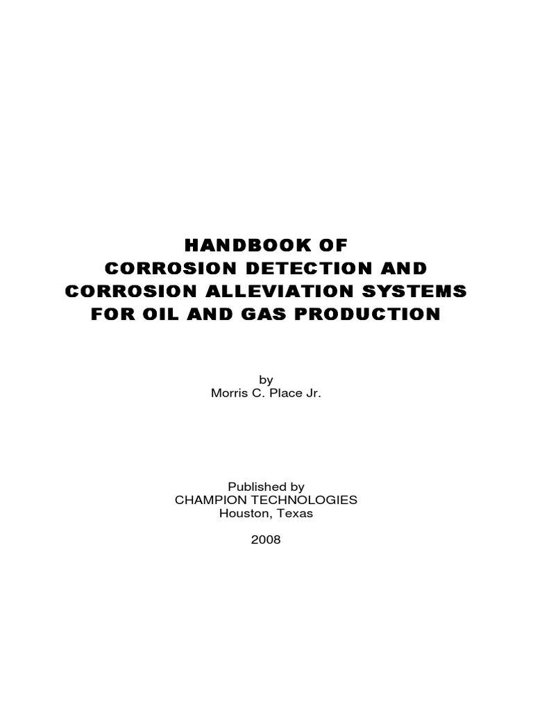 Corrosion Handbook - Morris Place March 2008 | PDF | Corrosion | Carbon ...