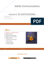Lect06 - 3G (UMTS) Systems