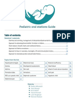 Pediatric Oral Stations Guide: Table of Contents
