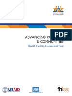 Advancing Partners & Communities: Health Facility Assessment Tool