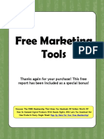 Free Marketing Tools