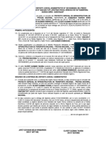 Acta de Entrega de Deposito Judicial