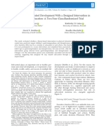 Fostering Self-Control Development With A Designed Intervention in Physical Education: A Two-Year Class-Randomized Trial