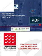 Analisis R&R Manufactura Inval F