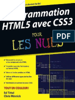 Programmation HTML5 Avec CSS3 Pour Les Nuls