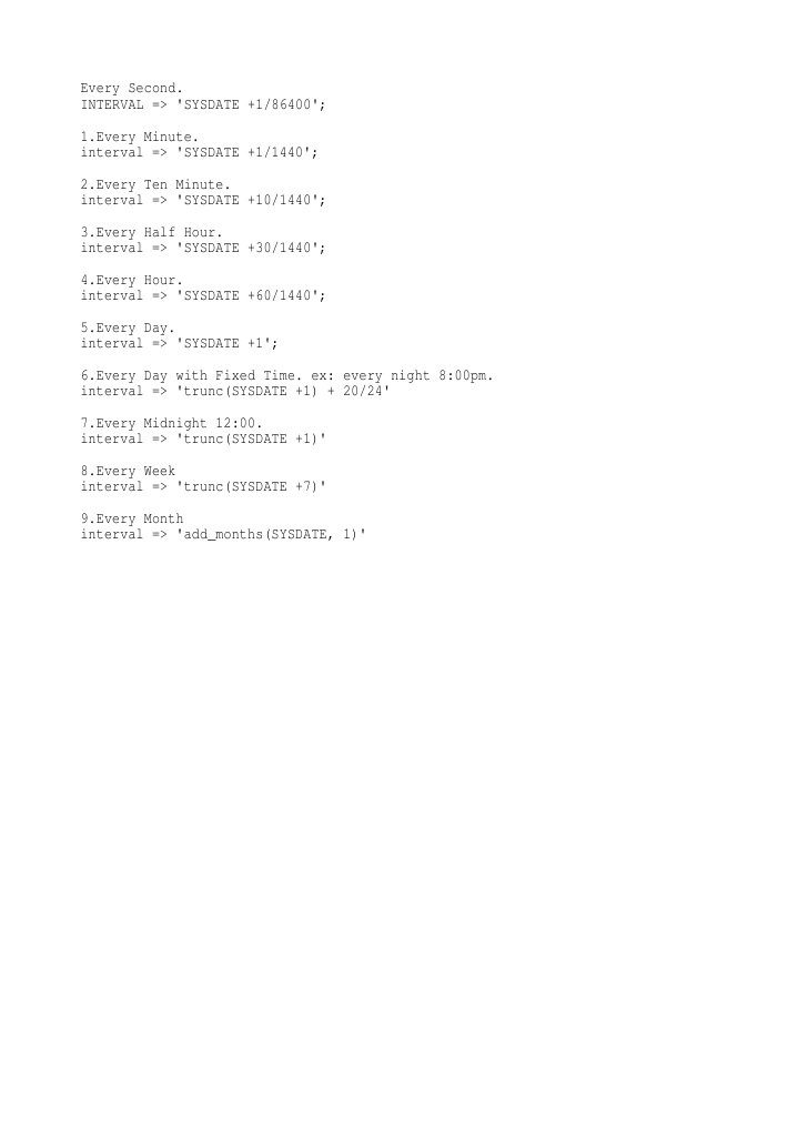 Oracle Date Intervals Explained | PDF | Computers | Technology ...
