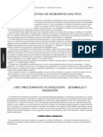 USP Procedimiento de disolución desarrollo y validadción