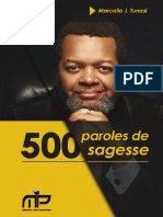 500 Paroles de Sagesse Marcello J. Tunasi