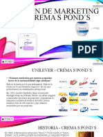 Plan de Marketing Crema Pond S