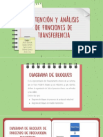 Obtención y Análisis de Funciones de Transferencia