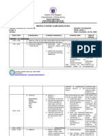 Department of Education: Weekly Home Learning Plan