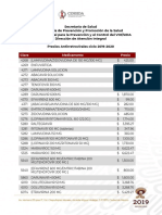 Precios ARV 2019-2020