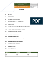 Instructivo de Procedimiento de Control Documental (Reparado)