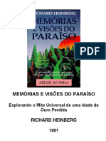 Memórias e Visões Do Paraíso - Richard Heinberg