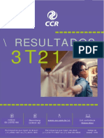 Press Release Do Resultado Da CCR Do 3t21